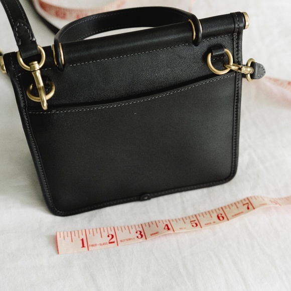 Like new! Coach 1941 Willis top handle 18 black. Mini version. - Picture 3 of 7